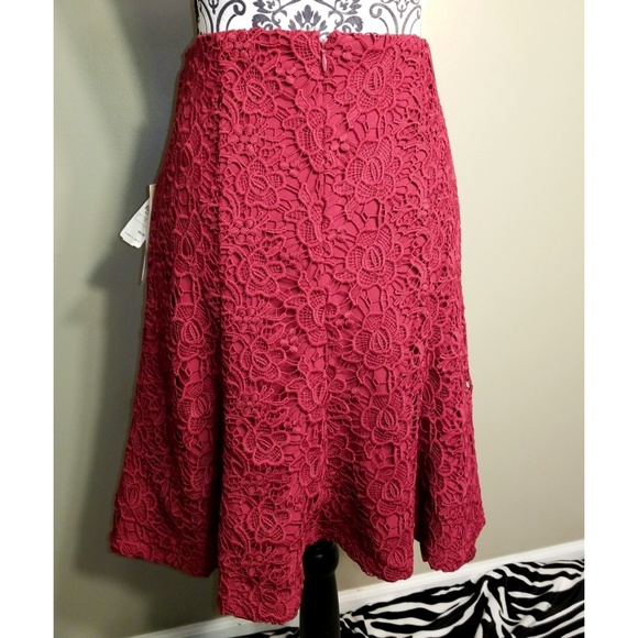 Lace Knit Skirt by Nanette Lepore - Picture 3 of 4